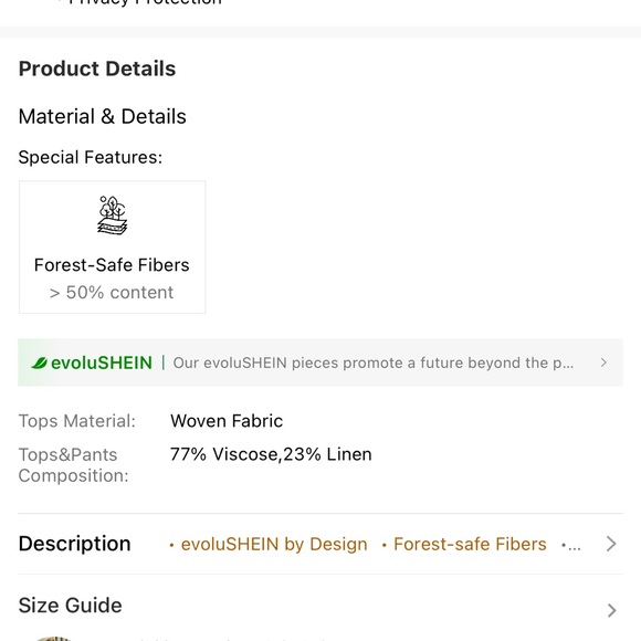 NWT SHEIN Lune 2 piece set - Picture 5 of 14